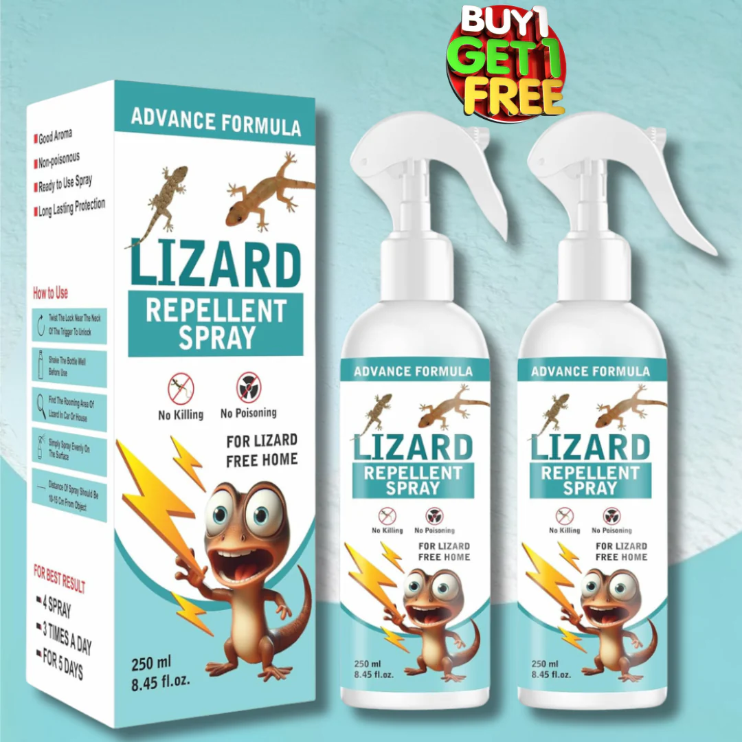 Lizard Repellent for Home Spray Pest Control - Buy 1 Get 1 Free