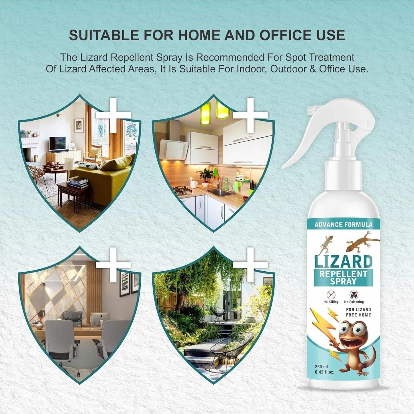 Lizard Repellent for Home Spray Pest Control - Buy 1 Get 1 Free