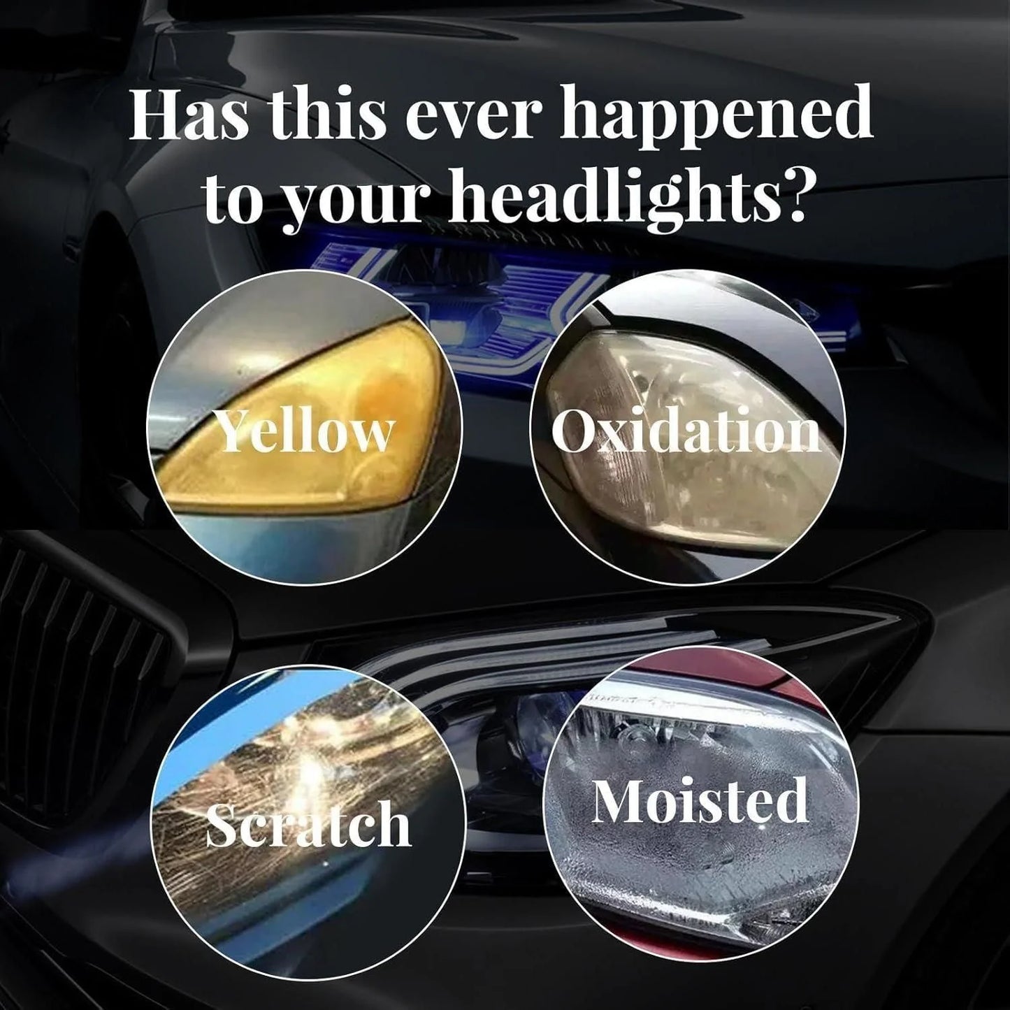 Car Headlight Repair Fluid, Scratch Remover - Buy 1 Get 1 Free