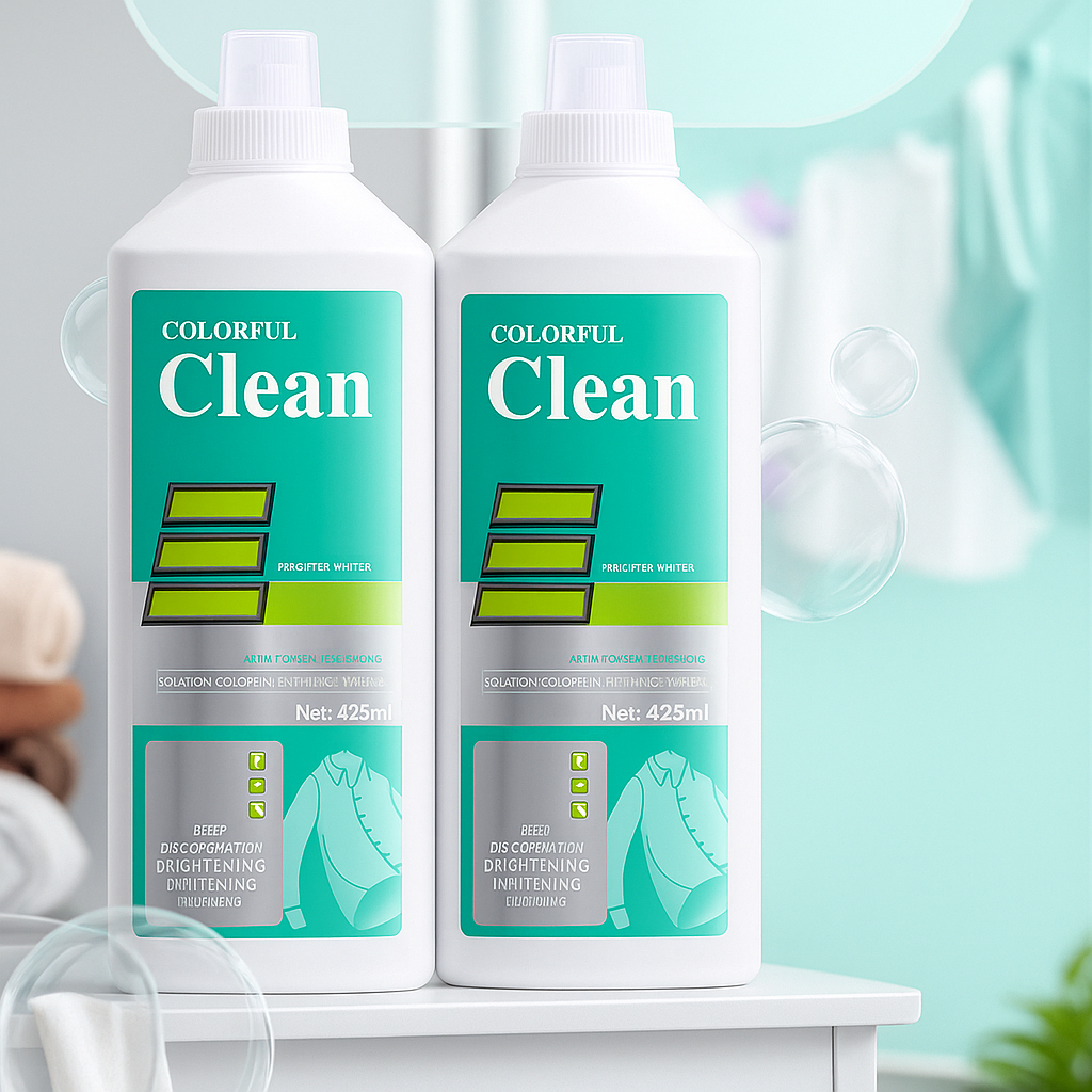 8 in 1 Colour Bleach Laundry Detergent Stain Remover ( BUY 1 GET 1 FREE )