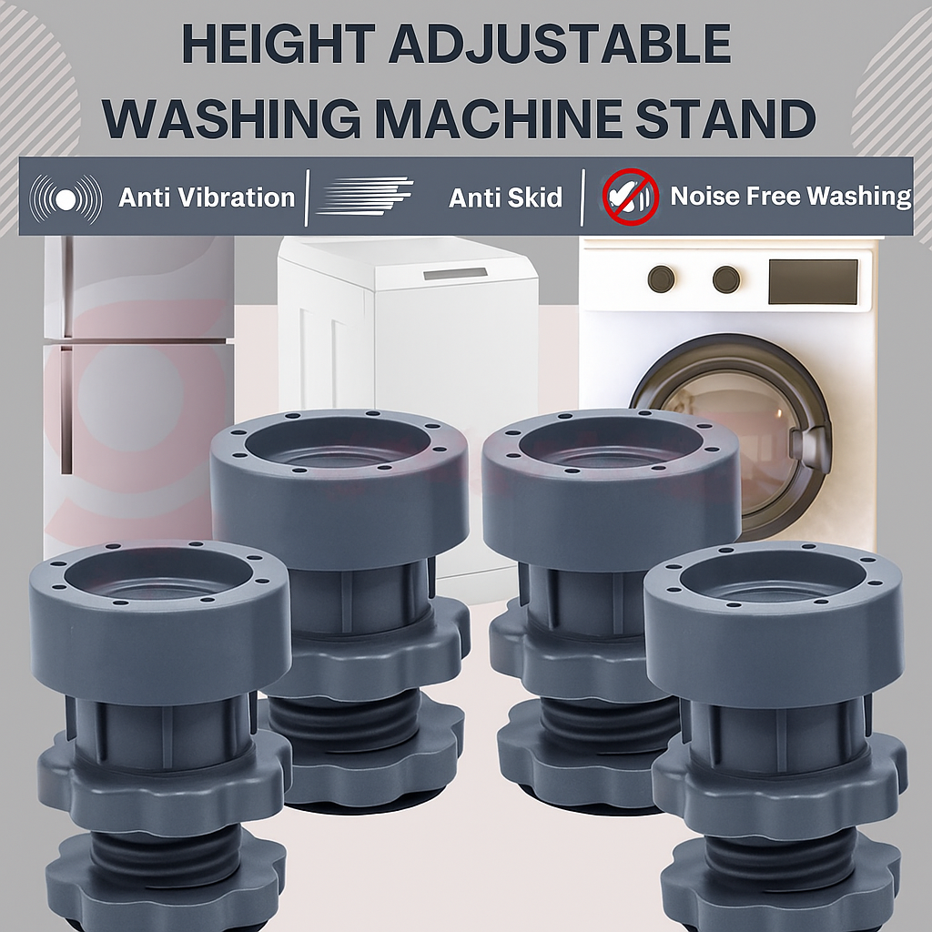 Anti Vibration Washing Machine Pads (Set of 4)