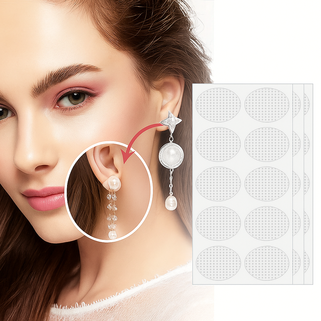 Premium Earlobe Support Patches - Buy 50 Get 50 Free