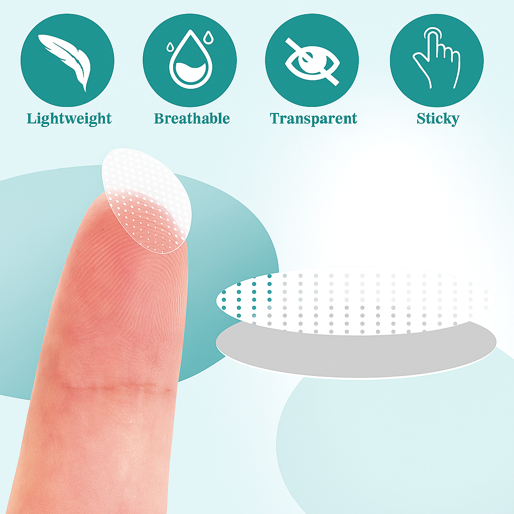 Premium Earlobe Support Patches - Buy 50 Get 50 Free