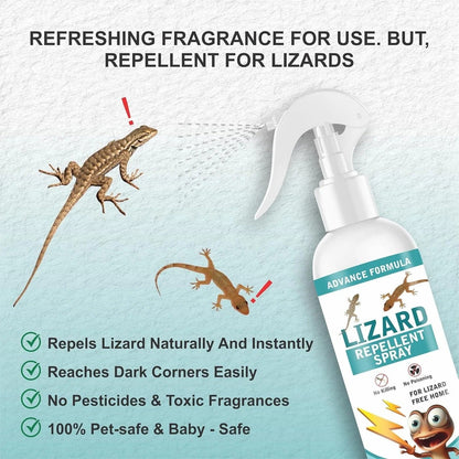 Lizard Repellent for Home Spray Pest Control - Buy 1 Get 1 Free