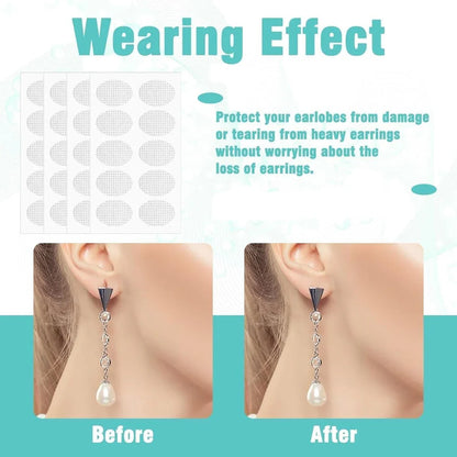 Premium Earlobe Support Patches - Buy 50 Get 50 Free
