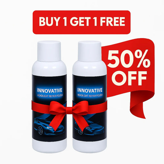 Car Headlight Repair Fluid, Scratch Remover - Buy 1 Get 1 Free