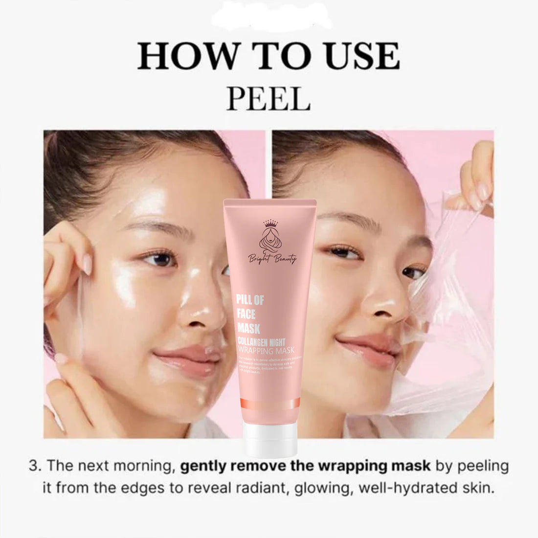 Collagen Night Wrapping Peel Off Mask